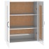 Armario de pared colgante blanco brillante 69,5x32,5x90