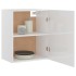 Armario colgante cocina madera ingeniería blanco