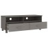 Mueble de TV HAMAR madera maciza pino gris claro 106x40x40