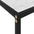 Mesa de consola blanco vidrio templado 120x35x75