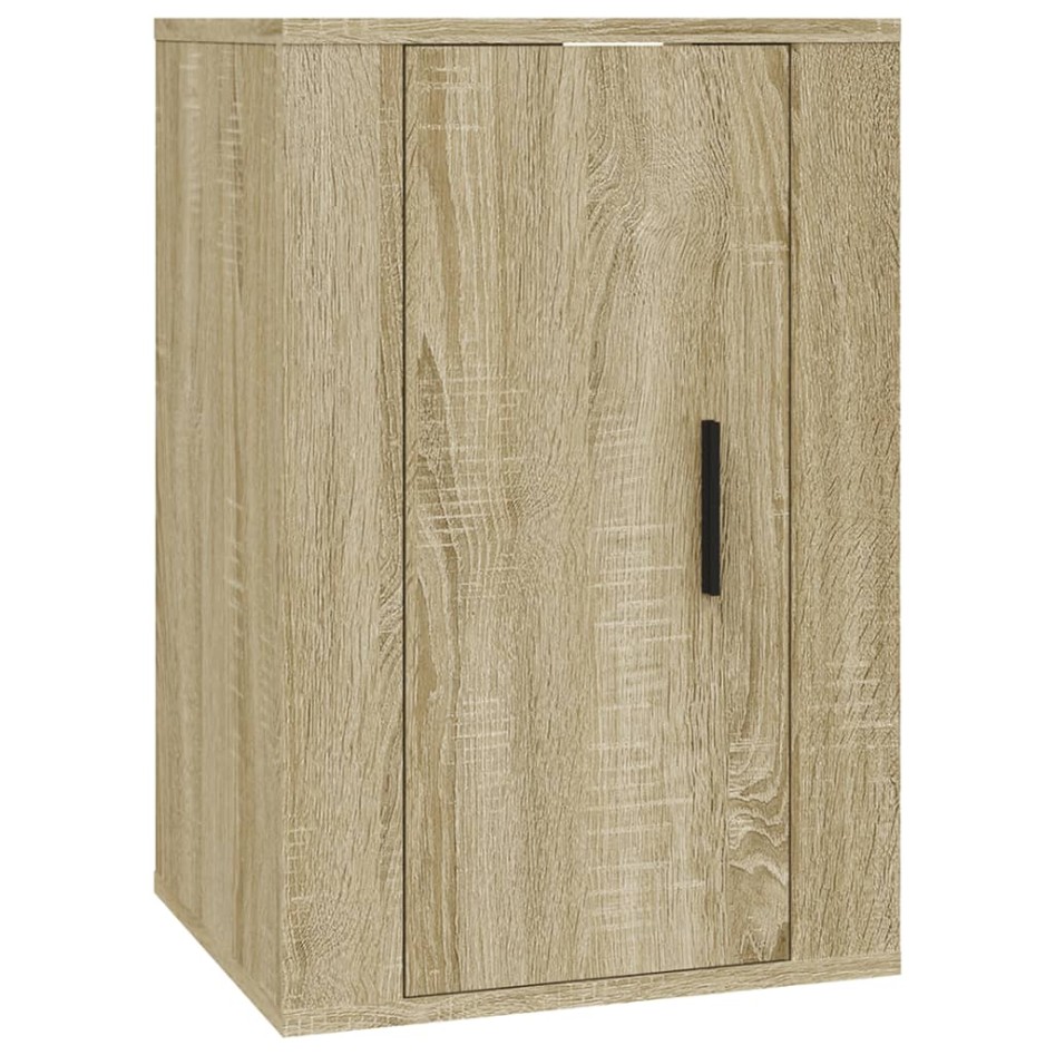 Muebles para TV de pared 2 uds roble Sonoma 40x34,5x60