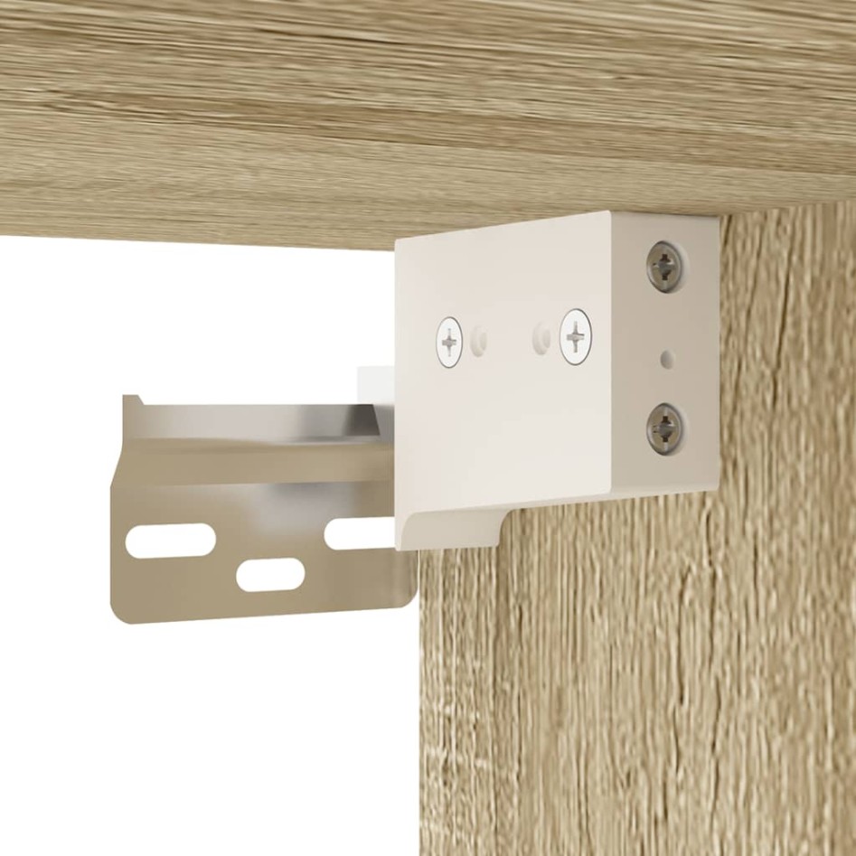 Muebles para TV de pared 2 uds roble Sonoma 40x34,5x60