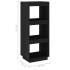 Estantería/divisor de espacios madera pino negro 40x35x103