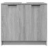 Armario de baño madera contrachapada gris Sonoma
