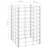 Arriates de gaviones 4 unidades hierro 30x30x50/100/150/200