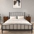 Mesitas de noche 2 uds color roble ahumado 40x35x70