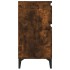 Mesitas de noche 2 uds color roble ahumado 40x35x70