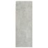 Armario colgante de pared gris hormigón 69,5x32,5x90
