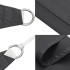 Toldo de vela rectangular tela Oxford gris antracita 3,5x5