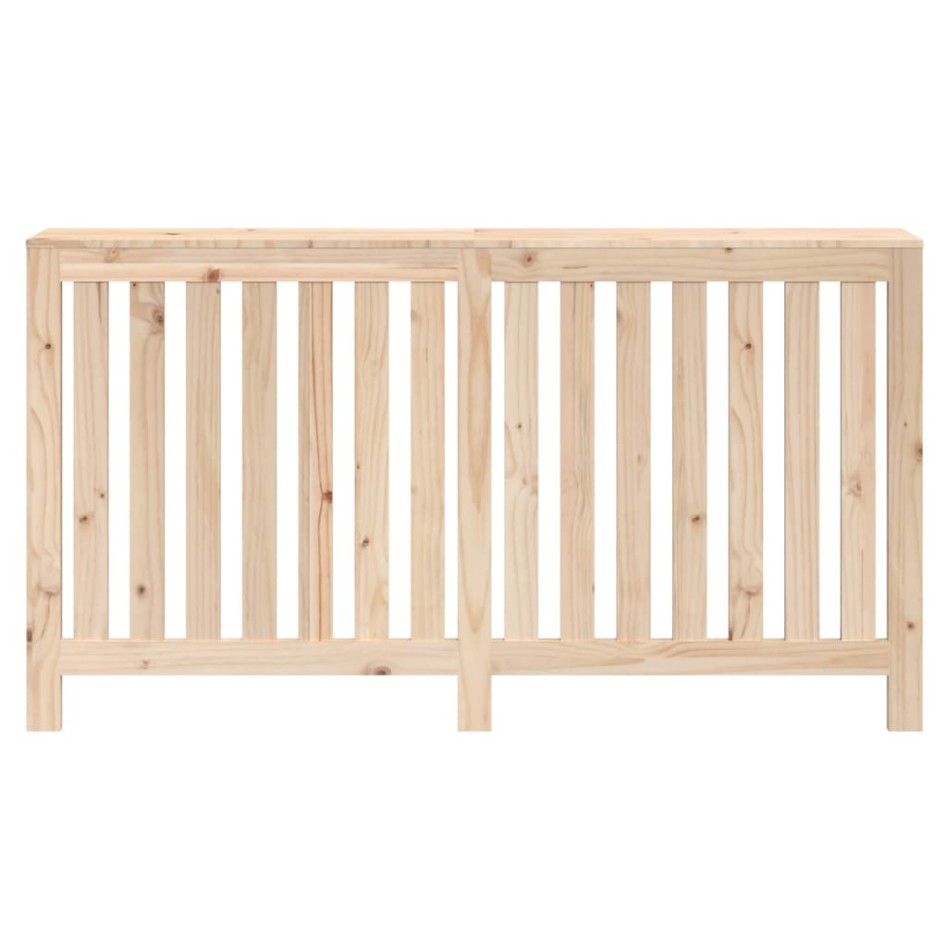 Cubierta de radiador madera maciza de pino 153x19x84