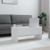 Mesa de centro madera contrachapada blanco 102x50,5x46,5