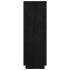 Estantería/divisor de espacios madera pino negro 80x35x103