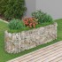 Arriate de gaviones de hierro galvanizado 190x50x50