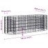 Arriate de gaviones de hierro galvanizado 190x50x50