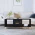 Mesa de centro madera contrachapada negro 102x50x40
