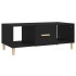 Mesa de centro madera contrachapada negro 102x50x40