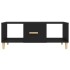 Mesa de centro madera contrachapada negro 102x50x40