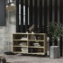 Aparador de madera contrachapada roble Sonoma 103,5x35x70