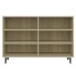 Aparador de madera contrachapada roble Sonoma 103,5x35x70