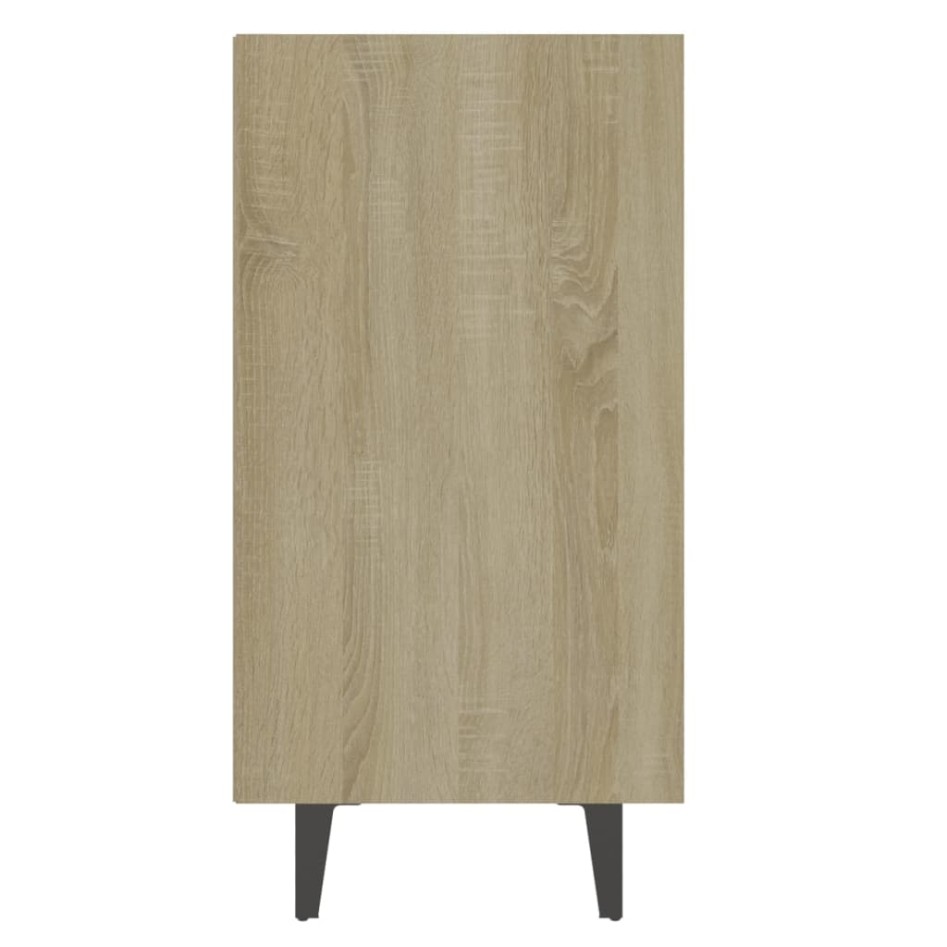 Aparador de madera contrachapada roble Sonoma 103,5x35x70