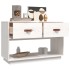 Mueble para TV madera maciza de pino blanco 90x40x60