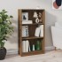 Estantería de madera contrachapada roble marrón