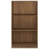 Estantería de madera contrachapada roble marrón
