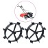 Ruedas de metal para arado de gasolina 6,5 HP 2