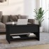 Mesa de centro madera contrachapada negro 80x50x40