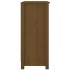 Aparador de madera maciza de pino marrón miel 70x35x80