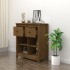 Aparador de madera maciza de pino marrón miel 70x35x80