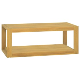 Armario de baño de pared madera maciza de teca 90x45x35