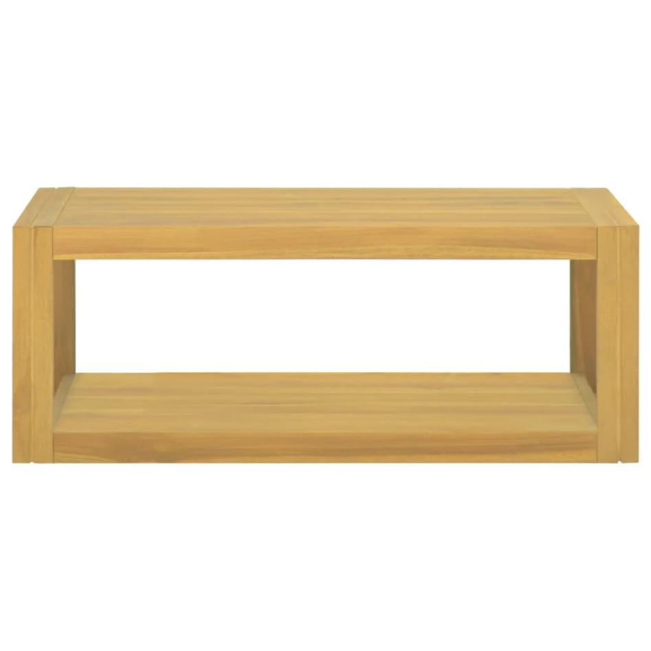 Armario de baño de pared madera maciza de teca 90x45x35