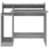 Escritorio con LED madera contrachapada gris sonoma 97x45x90