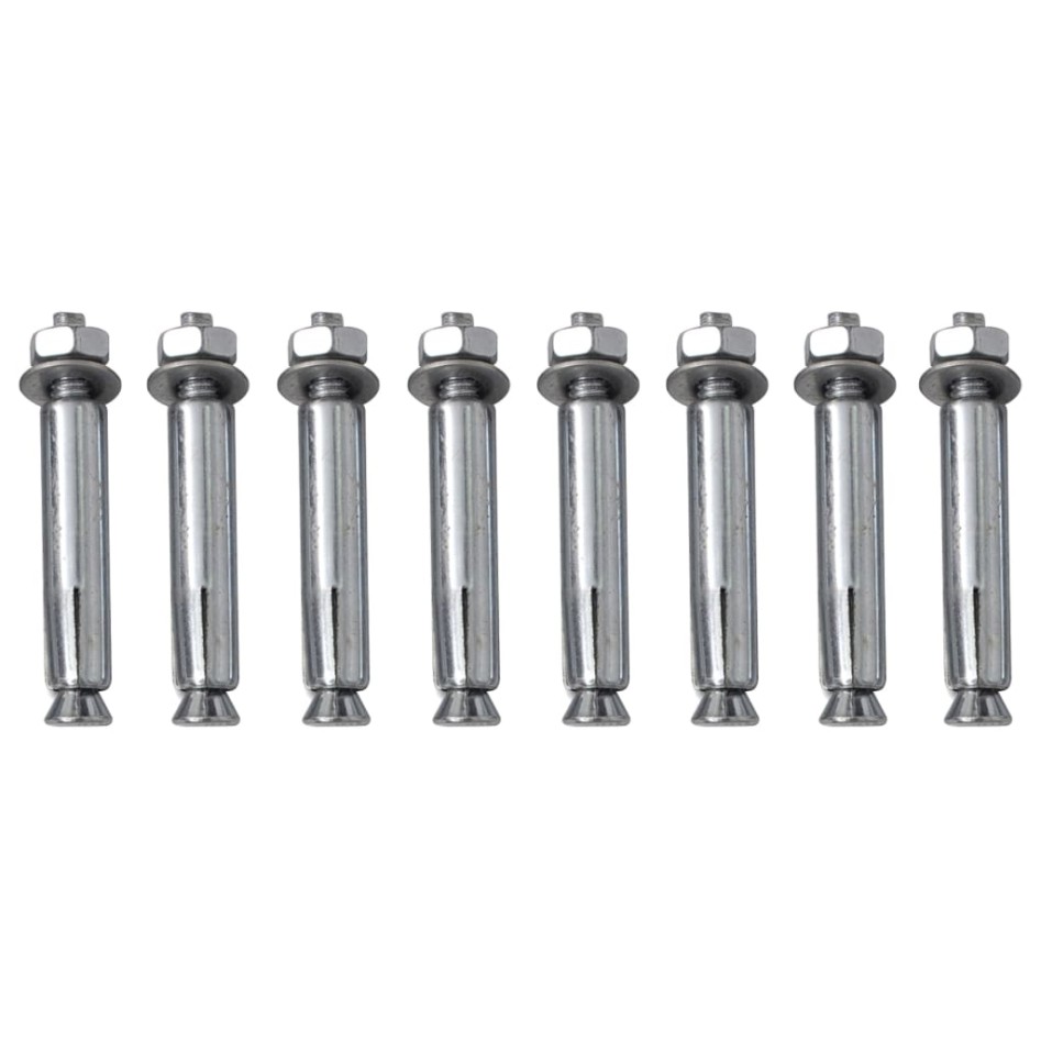 Topes de estacionamiento 2 piezas 49x15x9