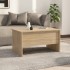 Mesa de centro madera de ingeniería roble Sonoma 80x50x42,5
