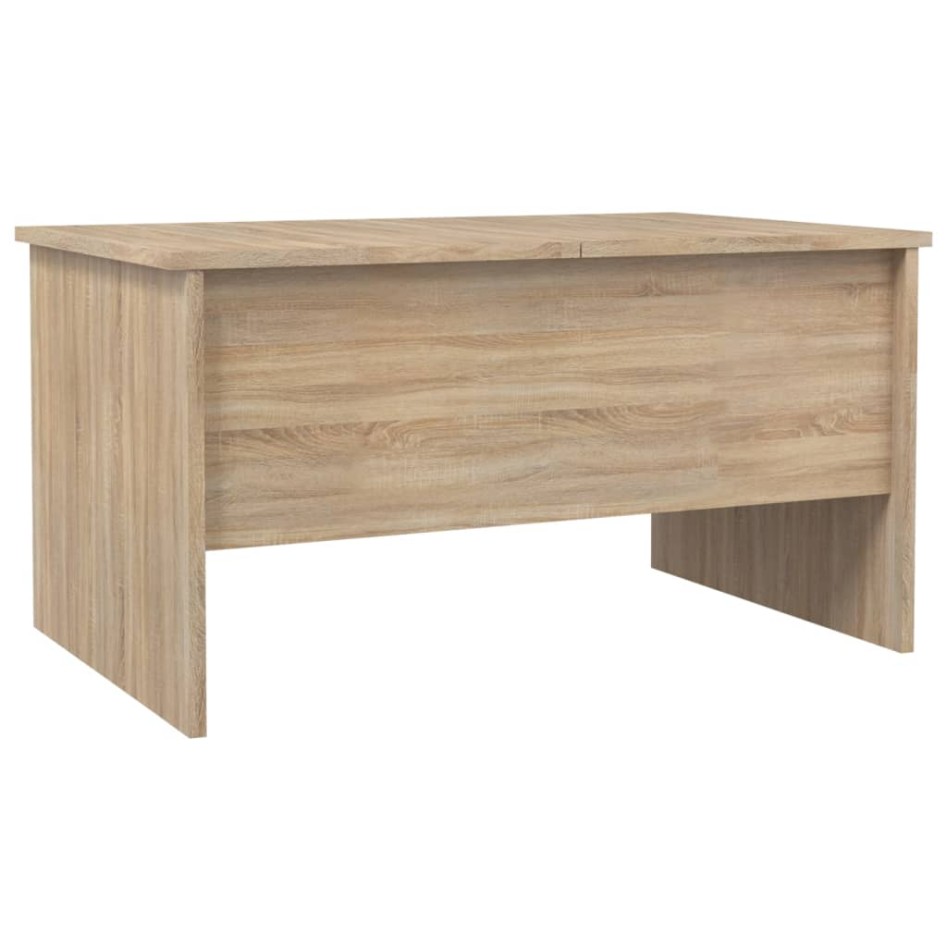 Mesa de centro madera de ingeniería roble Sonoma 80x50x42,5