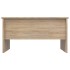 Mesa de centro madera de ingeniería roble Sonoma 80x50x42,5