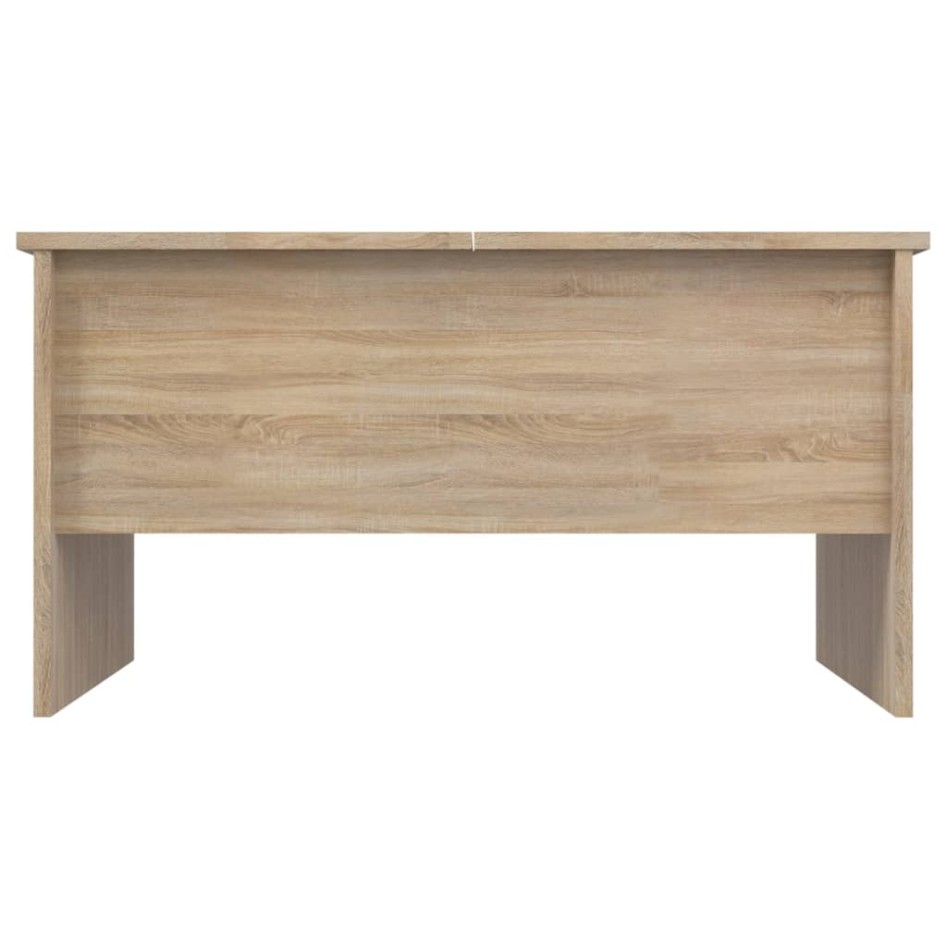 Mesa de centro madera de ingeniería roble Sonoma 80x50x42,5