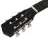 Guitarra clásica para niños y principiantes negro 3/4