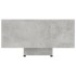 Mesa de centro madera ingeniería gris hormigón 85x55x31