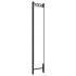 Biombo divisor de 6 paneles de tela blanco 240x220