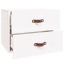 Mesita de noche de pared blanco 50x36x40