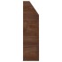 Revistero niños madera contrachapada marrón roble 71x30x114