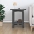 Mesa de centro de madera maciza de pino gris Ø55x60