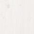Mueble para TV de madera maciza de pino blanco 110,5x35x44