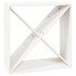 Botellero de madera maciza de pino blanco 62x25x62