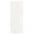 Botellero de madera maciza de pino blanco 62x25x62