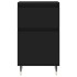 Aparadores 2 uds madera de ingeniería negro 40x35x70
