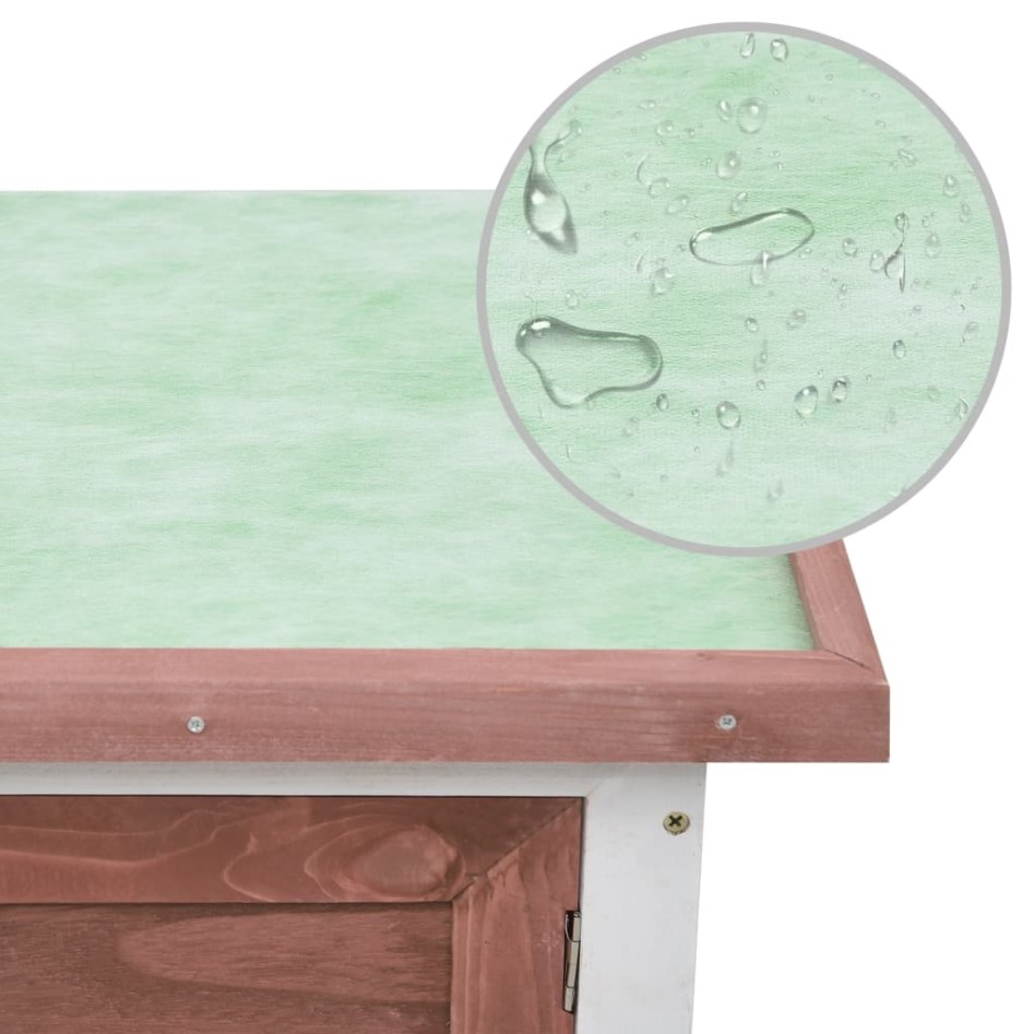 Jaula conejera de 1 piso madera